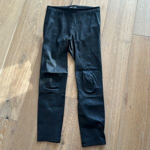 Vince leather leggings
